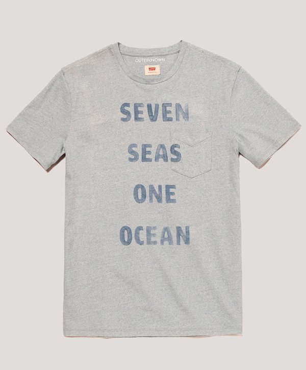 Levi's x Outerknown recycled denim T-shirt ($40)