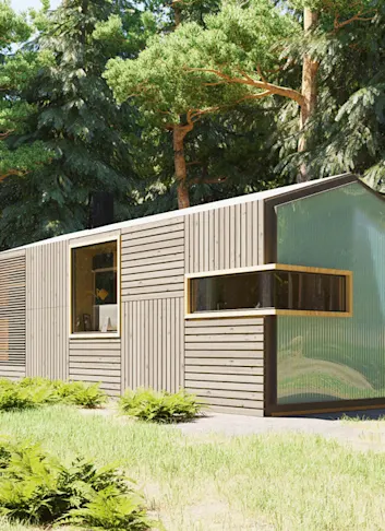 HOM3 Cabins Bring Minecraft-inspired Home Designs IRL
