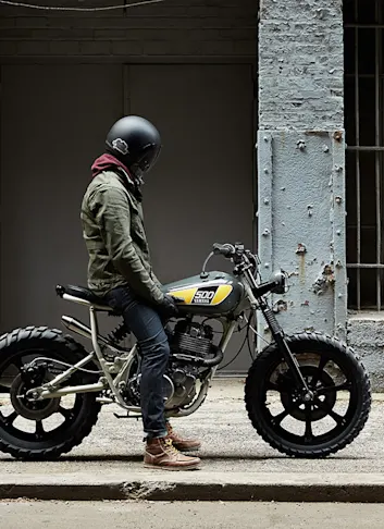 Federal Moto's Custom 1978 Yamaha SR500 Urban Scrambler