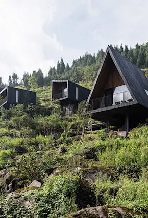Agricultural Tourism Meets Rural China With Geometric Cabins