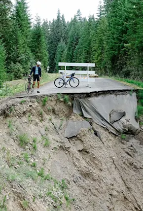 Three Volcanoes: Accidental Adventure Biking in WA