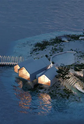 New York City's Rat Island Eco Retreat by Jendretzki Design