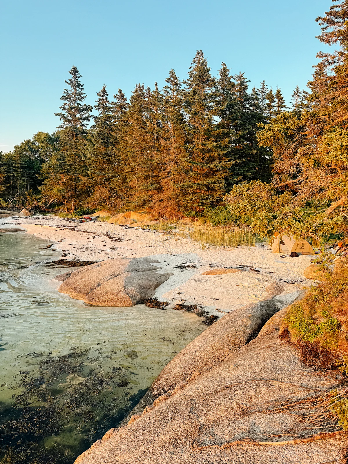leah-balagopal-maine-island-trail-kayaking-beach