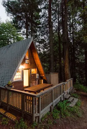 Sonoma County's Best AirBNB Is a Classic California A-Frame