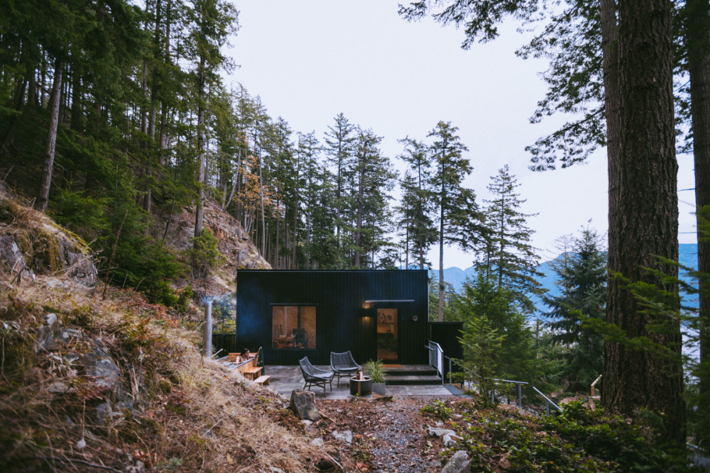 WellnessFocused Bowen Island Cabin Rental with Hot Tub Field Mag