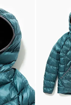 Unisex Diamond Stitch Down Jacket From and wander