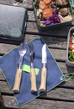 Opinel's Classic Knife Gets an Upgrade With New Picnic+ Cutlery Set