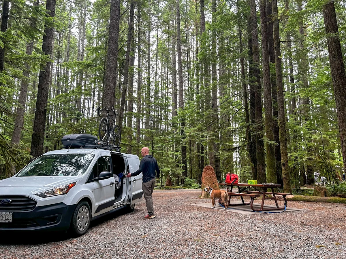 national-parks-california-van-open
