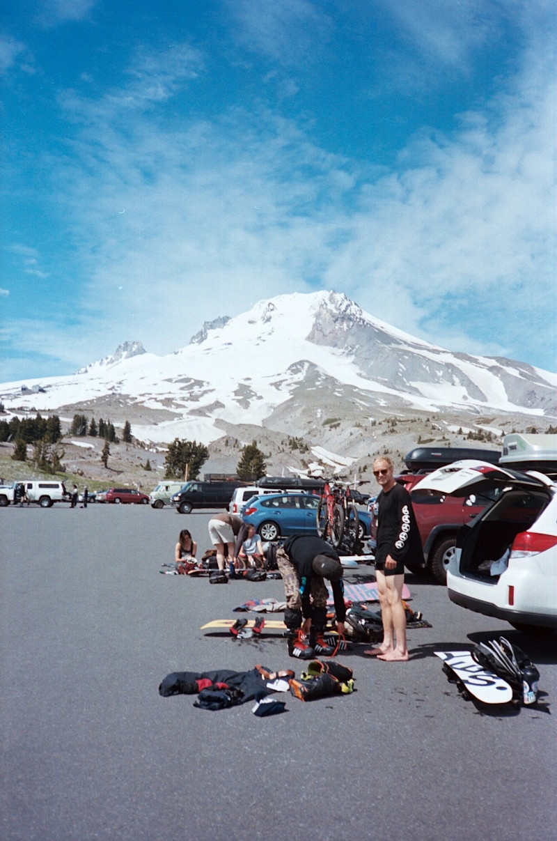 Parking lot prep