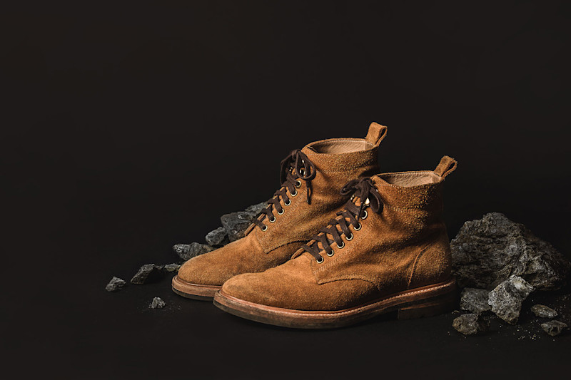The Trench Boot in Weatherproof Suede, $298