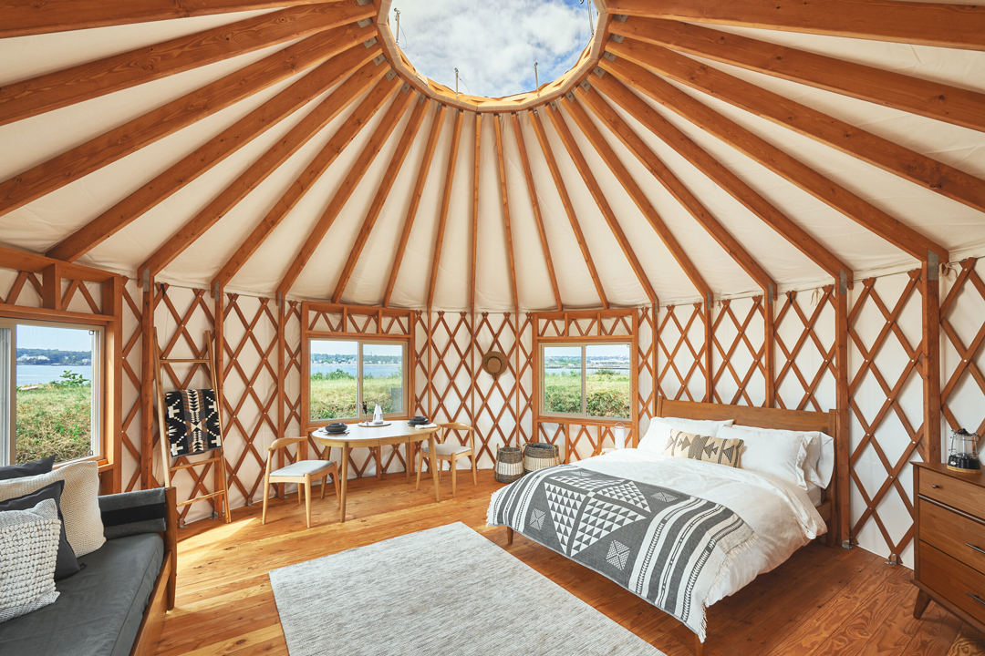 Acadia national park yurts sale