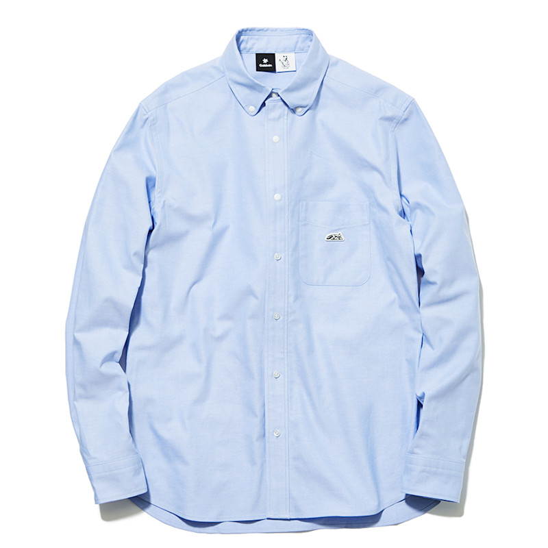 Goldwin x Geoff McFetridge Round Collar B.D. Oxford Shirt ($260)