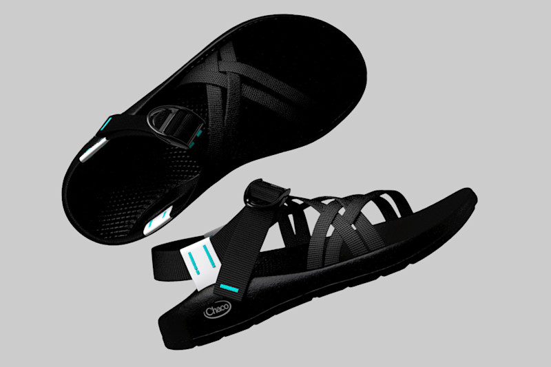 sandal design by Zya Levy
