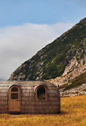 Prefab Saunas & Shingle-Clad Micro Cabins by Iglucraft of Estonia
