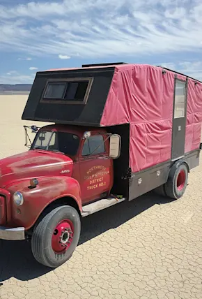 Travel 1,000 Miles Across Oregon in a DIY 1953 Firetruck Camper