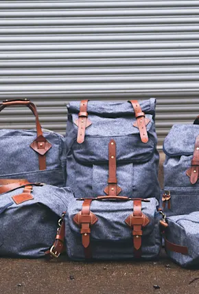 Tanner Goods Navy Salt & Pepper Collection