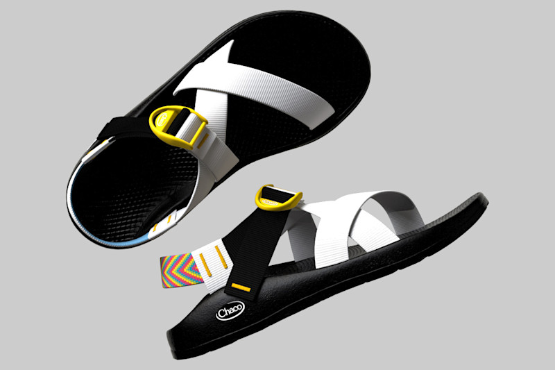 sandal design by Casey Dobbins