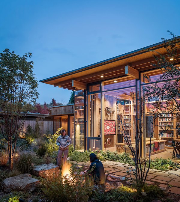 Project: City Cabin. Photography by Aaron Leitz