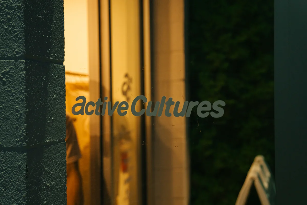 active-cultures-slc-store-door-decal-nighttime