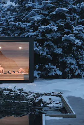 Backcountry Hut Company Prefab Sauna System S Comes Ready for Same Day Use