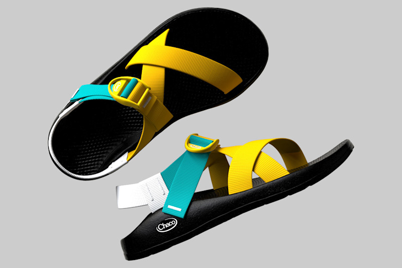 sandal design by Carson Davis Brown