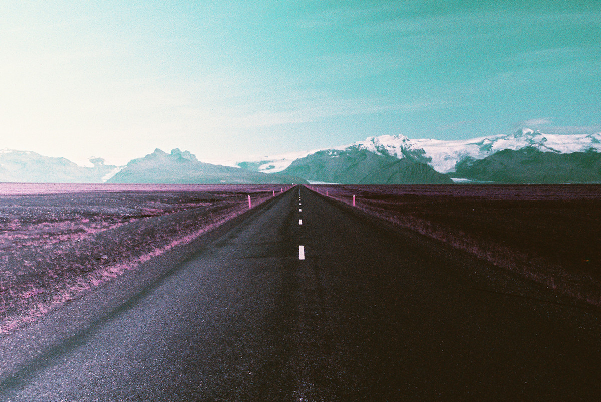 A Visual Exploration of Iceland by Way of Lomochrome Purple Film