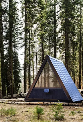 Prefab Cabin Company Bivvi Introduces First Portable A-Frame Cabin