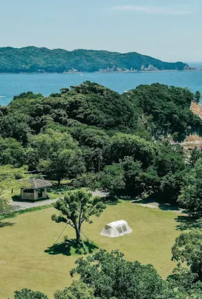 Snow Peak Reimagines the Campground With 25-acre Long Beach Campfield