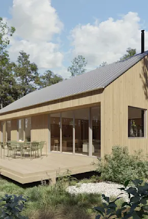 Build an A-Frame House, ADU, Cabin or Sauna with New York Upstart DEN