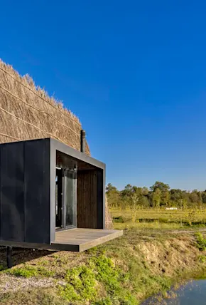 The Wicker House A-Frame Proposes a New Housing Model for Rural Iran