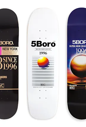 5Boro Skateboards VHS Graphic Series
