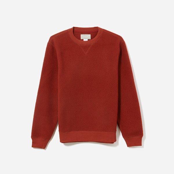 Men's 100% Recycled Polyester Fleece, $60