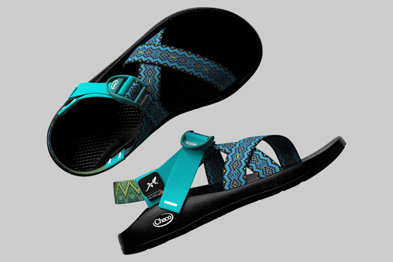 sandal design by Michi Meko