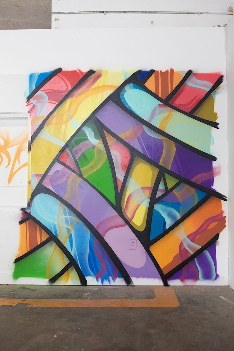 Finished APEXER piece inside Timbuk2 HQ