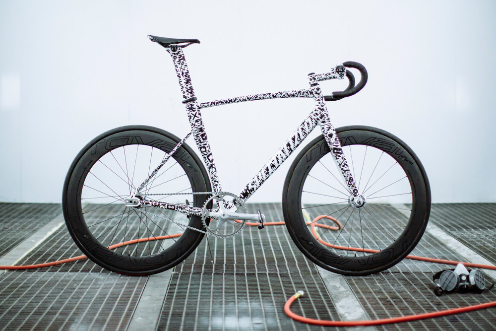 Specialized Red Crit Custom Illustrated Track Bike | Field Mag