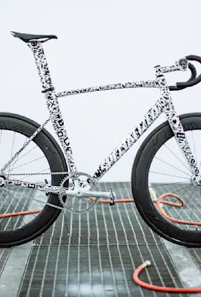 Specialized x Red Hook Crit Custom Illustrated Track Bike
