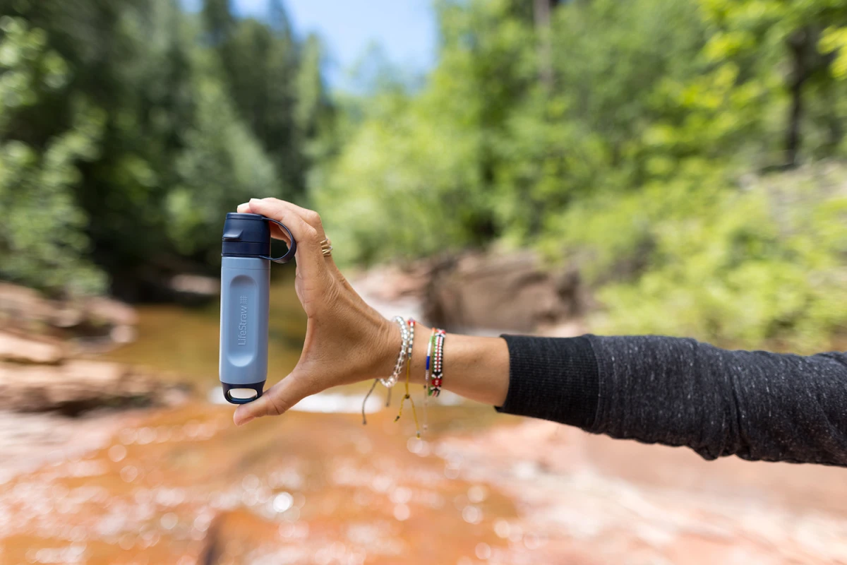 LifeStraw's Peak Series Water Filter Straw is a camping essential