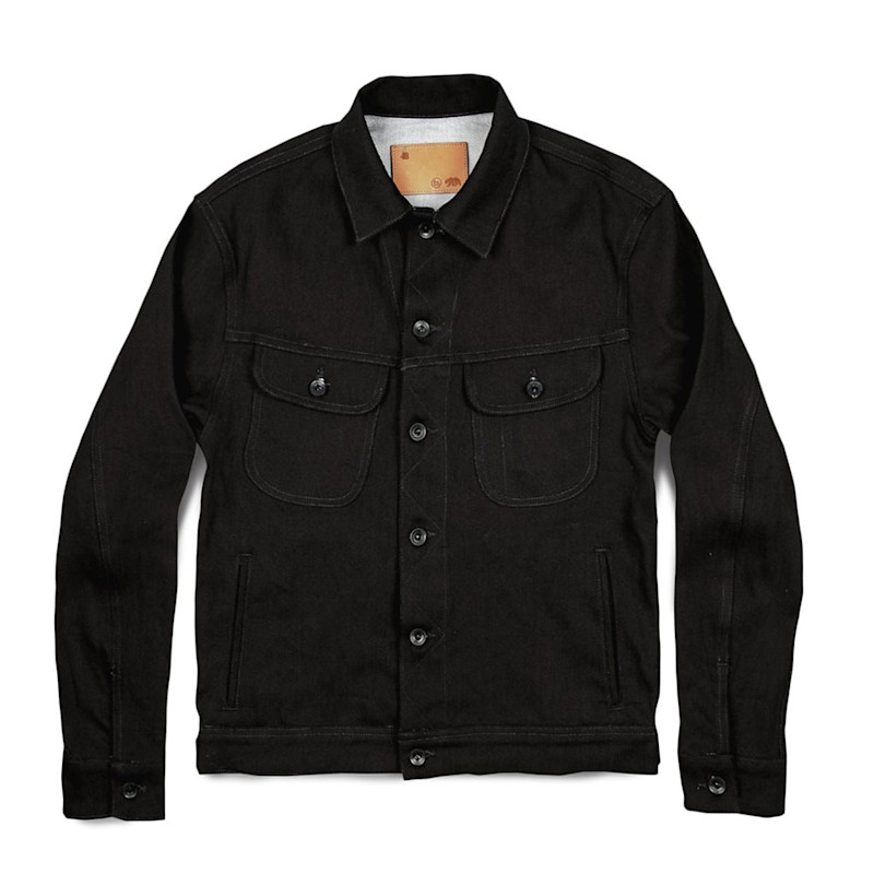 USA Made Long Haul Jacket in Dyneema Denim, $398