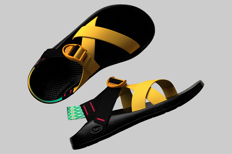 sandal design by Micah Middaugh