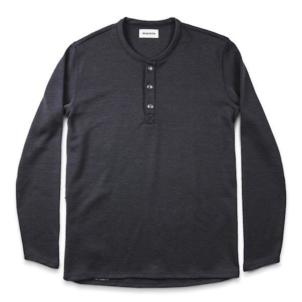 Taylor Stitch Merino Henley, $118