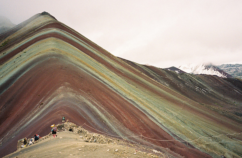 Trekking Among the Painted Hills of Rainbow Mountain, Peru