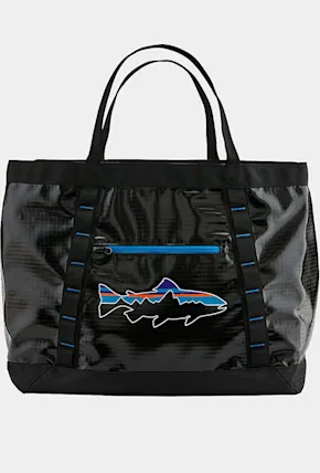 Patagonia Releases 100% Recycled Poly Black Hole Gear Tote 61L