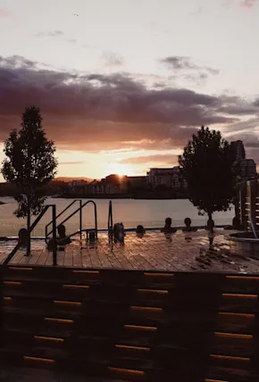 In Victoria, BC a WWII Barge Becomes HAVN, a Floating Sauna & Spa