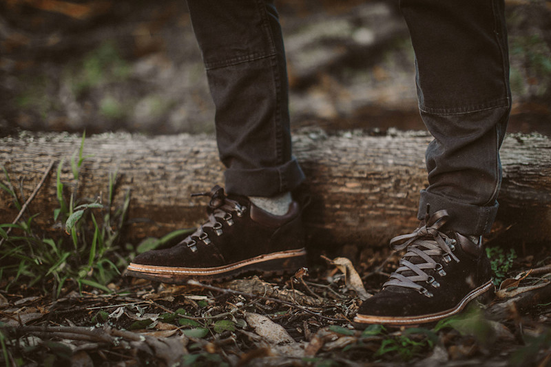 The Hiker in Weatherproof Suede, $238
