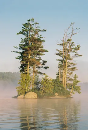Soaking in Summer's Final Rays on Saranac Lake, Upstate NY