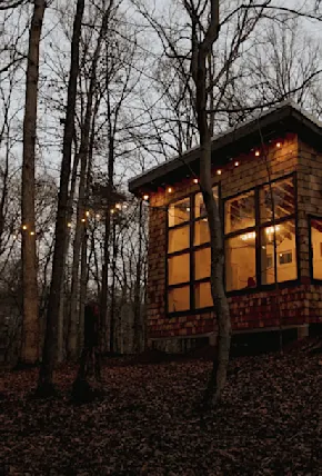 Q&A: How a Self-Taught Woodworker Built a DIY Cabin in 55 Days