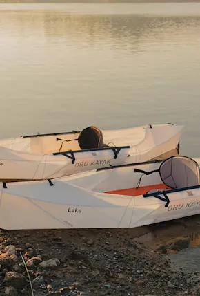 The Oru Kayak Lake Is an Ultralight Kayak That Fits in Your Car