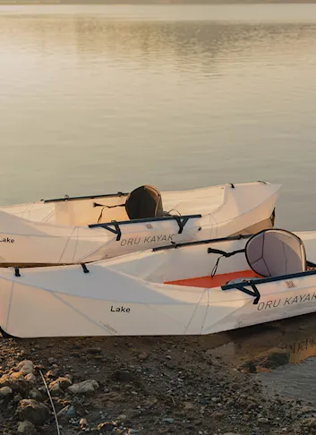 The Oru Kayak Lake Is an Ultralight Kayak That Fits in Your Car