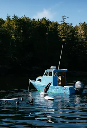 How to Rebuild a Once-Sunk Boat Into an Adventure Surf Craft