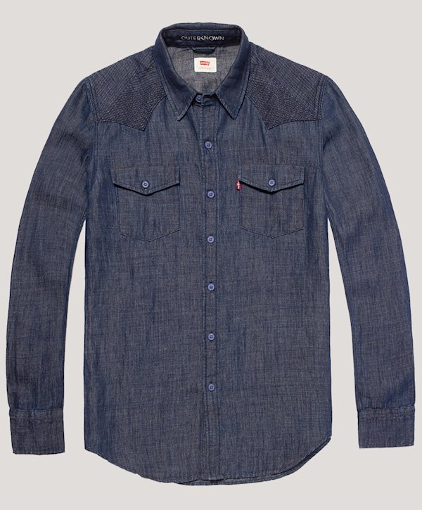 Levi's x Outerknown embroidered western shirt ($128)